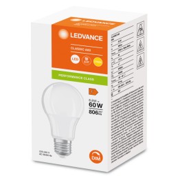 Ledvance/Osram Bombilla LED \"Classic\" E27 8,8W 806Lm 2700K 200º IP20 Regulable