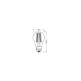 Ledvance/Osram Bombilla LED \"Classic\" E27 13,8W 1521Lm 2700K 300º IP20 Regulable