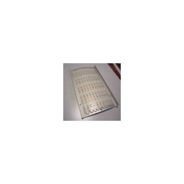 Perfíl/Luminaria Aluminio 10 X Tira LED - Difusor Opal  x 1M