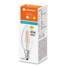 Ledvance/Osram Bombilla LED \"Classic\" E14 4W 470Lm 2700K 300º IP20