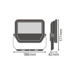 Foco Proyector LED Ledvance   30W 3600Lm 6500K 100 x 100º IP65