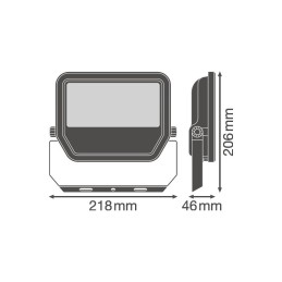 Foco Proyector LED Ledvance   50W 5500Lm 3000K 100 x 100º IP65