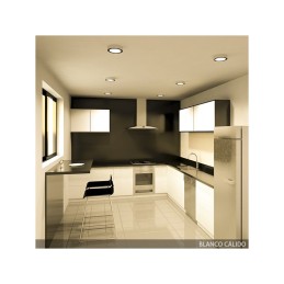 Plafón LED 12W 930Lm 6000ºK Circular Cromado 40.000H [GR-MZMD01C-12W-CW]