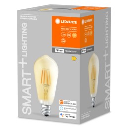 Ledvance \"SMART\" Bombilla LED  E27 6W 680Lm 2400K 300º IP20 Regulable