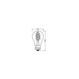 Ledvance \"SMART\" Bombilla LED  E27 4,5W 300Lm 2700K 300º IP20 Regulable
