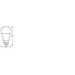 Ledvance \"SMART\" Bombilla LED  E27 14W 1521Lm 2700K 220º IP20 Regulable