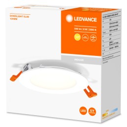 Downlight LED Ledvance   8W 550Lm 3000K 110º IP20