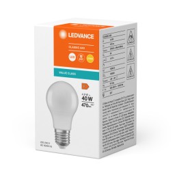 Ledvance/Osram Bombilla LED \"Classic\" E27 4,9W 470Lm 2700K 200º IP20