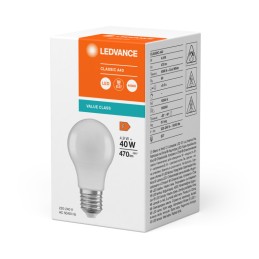 Ledvance/Osram Bombilla LED \"Classic\" E27 4,9W 470Lm 4000K 200º IP20