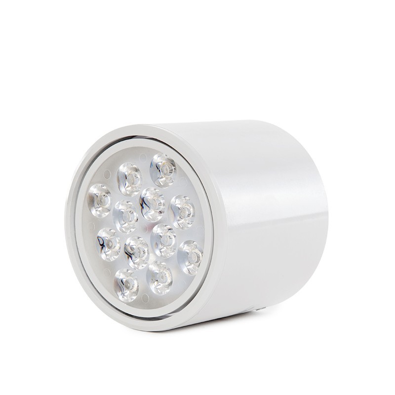 Foco Downlight LED de  Superficie 12W 1123.2Lm 3000ºK 40.000H [HO-DOWNSUP12W-W-WW]