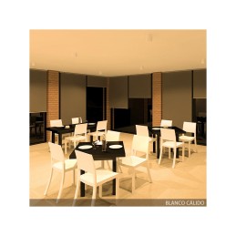 Foco Downlight LED de  Superficie 12W 1123.2Lm 3000ºK 40.000H [HO-DOWNSUP12W-W-WW]