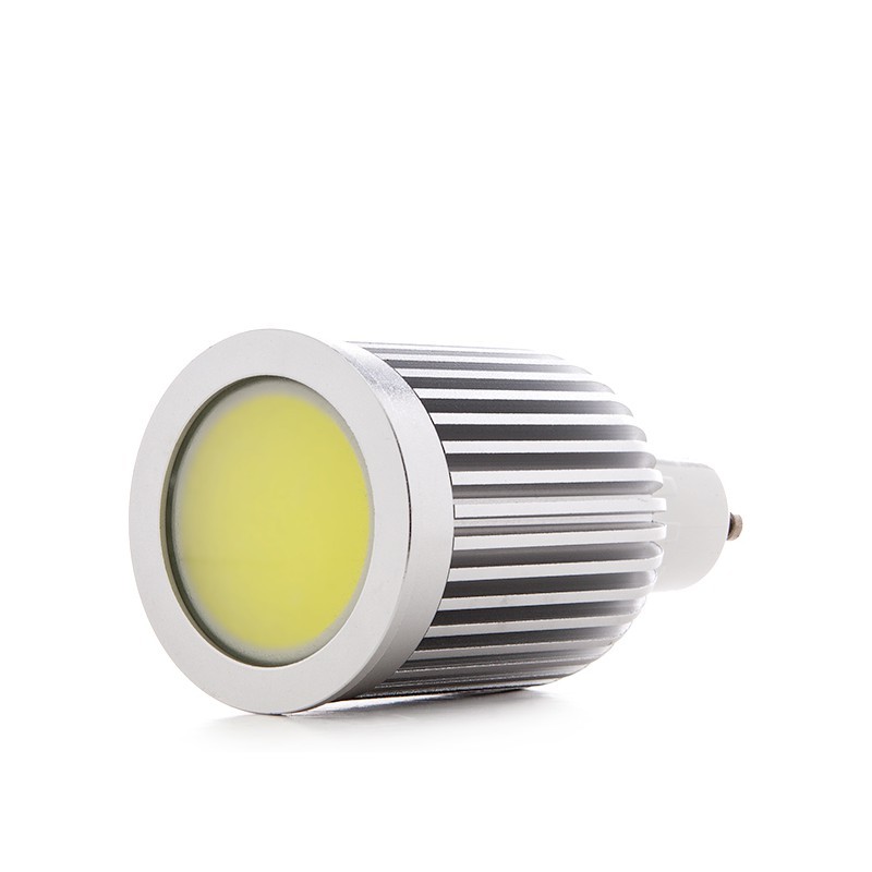 Bombilla LED GU10 9W 880Lm 6000ºK 40.000H [HO-COBGU10-9W-CW]