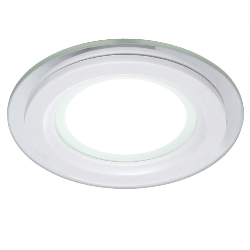 Foco Downlight LED 6W 450Lm 6000ºK Circular   Cristal Ø95Mm 40.000H [GR-MB01-6W-CW]
