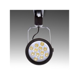 Foco de Carril LED  12W 1200Lm CRI85 4200ºK Hadley Monofásico 40.000H [PL-218040-W-B]