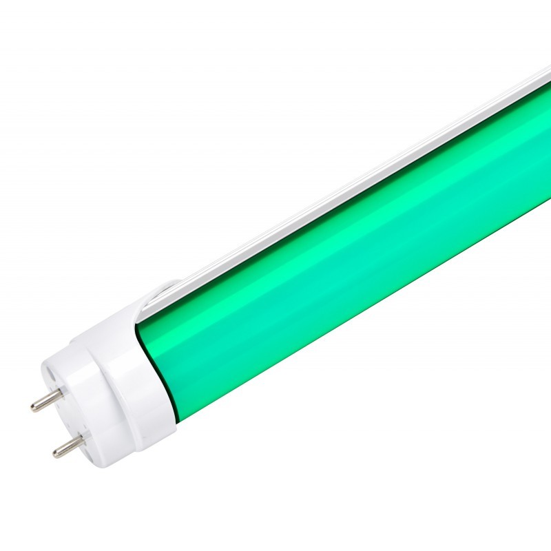Tubo LED T8 18W 1.500Lm 120Cm Difusor Opal - Verde 40.000H [NE-T8-1200-18W-G-O]
