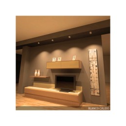 Foco Downlight LED de Superficie 3W 270Lm 6000ºK Cuadrado 40.000H [BF-MZ3002-3W-W-CW]