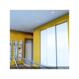 Foco Downlight LED 3W  240Lm 4200ºK Aro Plateado 40.000H [PCE-DL3W-P-W]