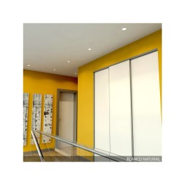 Foco Downlight LED 3W  240Lm 4200ºK Aro Plateado 40.000H [PCE-DL3W-P-W]