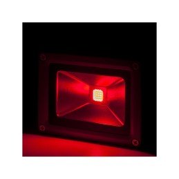 Foco Proyector LED 10W 850Lm IP65 Brico Rojo 40.000H [BQFS11510-R]