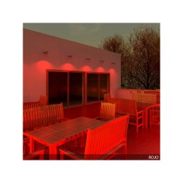 Foco Proyector LED 10W 850Lm IP65 Brico Rojo 40.000H [BQFS11510-R]