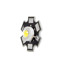 LED High Power 1W 120Lm 6000ºK 35X35 Disipador 50.000H [CH-LED-1W-35MIL-D-CW]