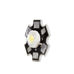 LED High Power 3W 220Lm 6000ºK 45X45 Disipador 50.000H [CH-LED-3W-45MIL-D-CW]