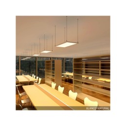 Panel LED 22W 2.100Lm 6000ºK 60x30Cm Marco Blanco 40.000H [HO-PAN30060022W-MB-CW]