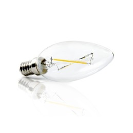 Bombilla LED E14 2W  144Lm 2000ºK Filamento 40.000H [JTX-J14DHA22-WW]