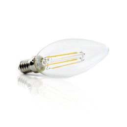 Bombilla LED E14 4W  273Lm 2000ºK Filamento 40.000H [JTX-J14DHA42-WW]