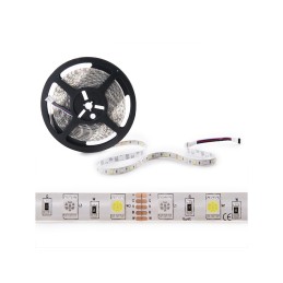 Tira de 360 LEDs 72W 4.200Lm 6000ºK SMD5050 RGB-Blanco Frío x5M 40.000H [CA-RGBW-5050-IP65]-Blanco Frío