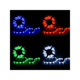 Tira de 360 LEDs 72W 4.200Lm 6000ºK SMD5050 RGB-Blanco Frío x5M 40.000H [CA-RGBW-5050-IP65]-Blanco Frío