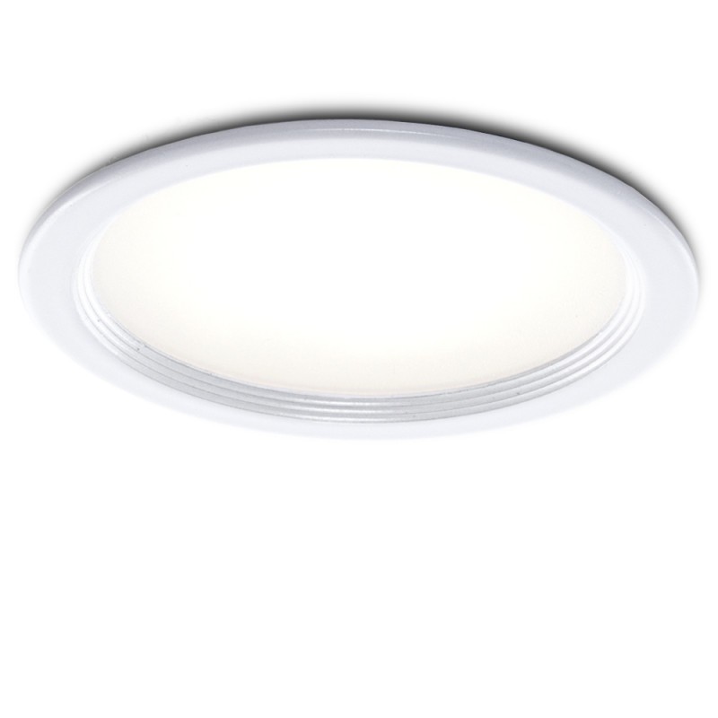 Foco Downlight LED 3W  240Lm 4200ºK Marco Blanco 40.000H [PCE-DL3W-W-W]