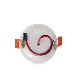 Foco Downlight LED 3W  240Lm 4200ºK Marco Blanco 40.000H [PCE-DL3W-W-W]