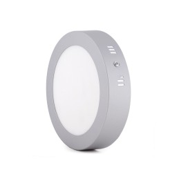 Plafón LED 18W 1.440Lm 6000ºK Circular Cromado 40.000H [GR-MZMD01C-18W-CW]