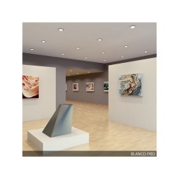 Plafón LED 18W 1.440Lm 6000ºK Circular Cromado 40.000H [GR-MZMD01C-18W-CW]