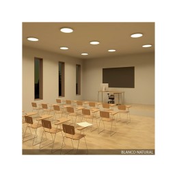 Plafón LED 36W 2.700Lm 6000ºK Circular 40.000H [GR-MZMD01-36W-CW]