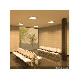 Plafón LED 36W 2.700Lm 6000ºK Cuadrado 40.000H [GR-MZMD02-36W-CW]