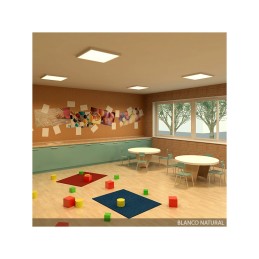 Plafón LED 48W 3.600Lm 6000ºK Cuadrado 40.000H [GR-MZMD02-48W-CW]