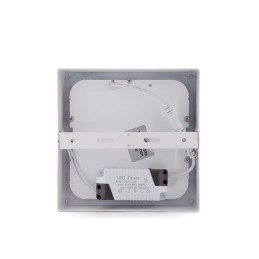 Plafón LED 12W 800Lm 6000ºK Cuadrado 40.000H [GR-MZMD02-12W-CW]