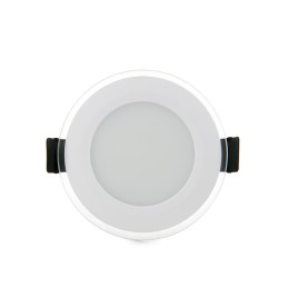 Foco Downlight LED 6W 450Lm 6000ºK Circular   Cristal Ø95Mm 40.000H [GR-MB01-6W-O-CW]