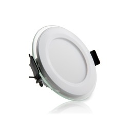 Foco Downlight LED 6W 450Lm 6000ºK Circular   Cristal Ø95Mm 40.000H [GR-MB01-6W-O-CW]
