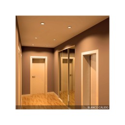 Foco Downlight LED 6W 450Lm 6000ºK Circular   Cristal Ø95Mm 40.000H [GR-MB01-6W-O-CW]