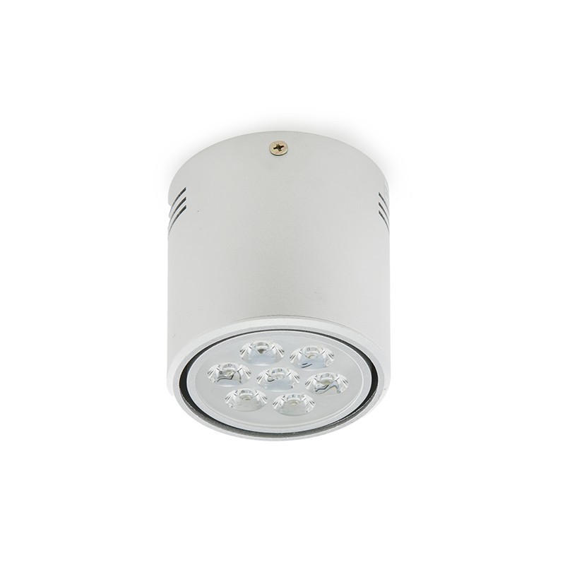 Foco Downlight LED de Superficie 7W 700Lm 6000ºK 40.000H [HO-DOWNSUP7W-A-CW]