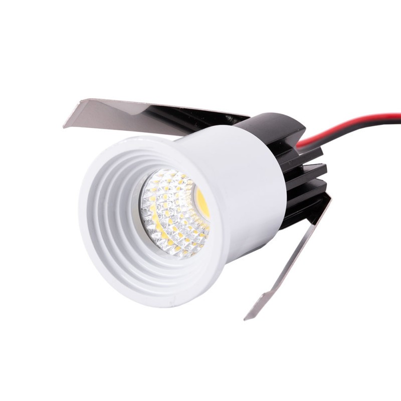 Luz LED Empotrable 2W 180Lm 6000ºK \"Ayla\" Circular Ø36Mm 40.000H [JN-S003-B-CW]