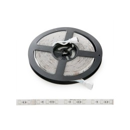 Tira de 270 LEDs 50W 2.600Lm SMD5050 12VDC IP25 Chasing Mágica Digital x5M 40.000H [CA-CM-5050-270-IP25]-Multicolor