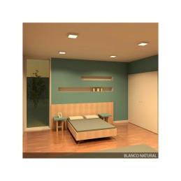 Plafón LED 18W 1.440Lm 6000ºK Cuadrado 40.000H [GR-RDMZ02-18W-CW]