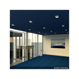 Plafón LED 6W 470Lm 6000ºK Cuadrado 40.000H [GR-RDMZ02-6W-CW]