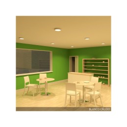 Plafón LED 18W 1.440Lm 6000ºK Circular 40.000H [GR-RDMZ01-18W-CW]