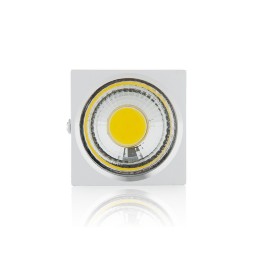 Foco Downlight LED de  Superficie 3W 252.2Lm 3000ºK Cuadrado 40.000H [BF-MZ3002-3W-W-R-WW]