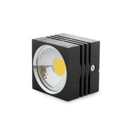 Foco Downlight LED de  Superficie 3W 252.2Lm 3000ºK Cuadrado 40.000H [BF-MZ3002-3W-B-R-WW]